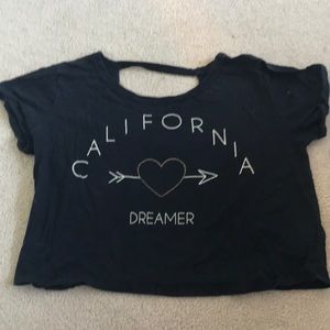 Slightly cropped California dreamer TEE